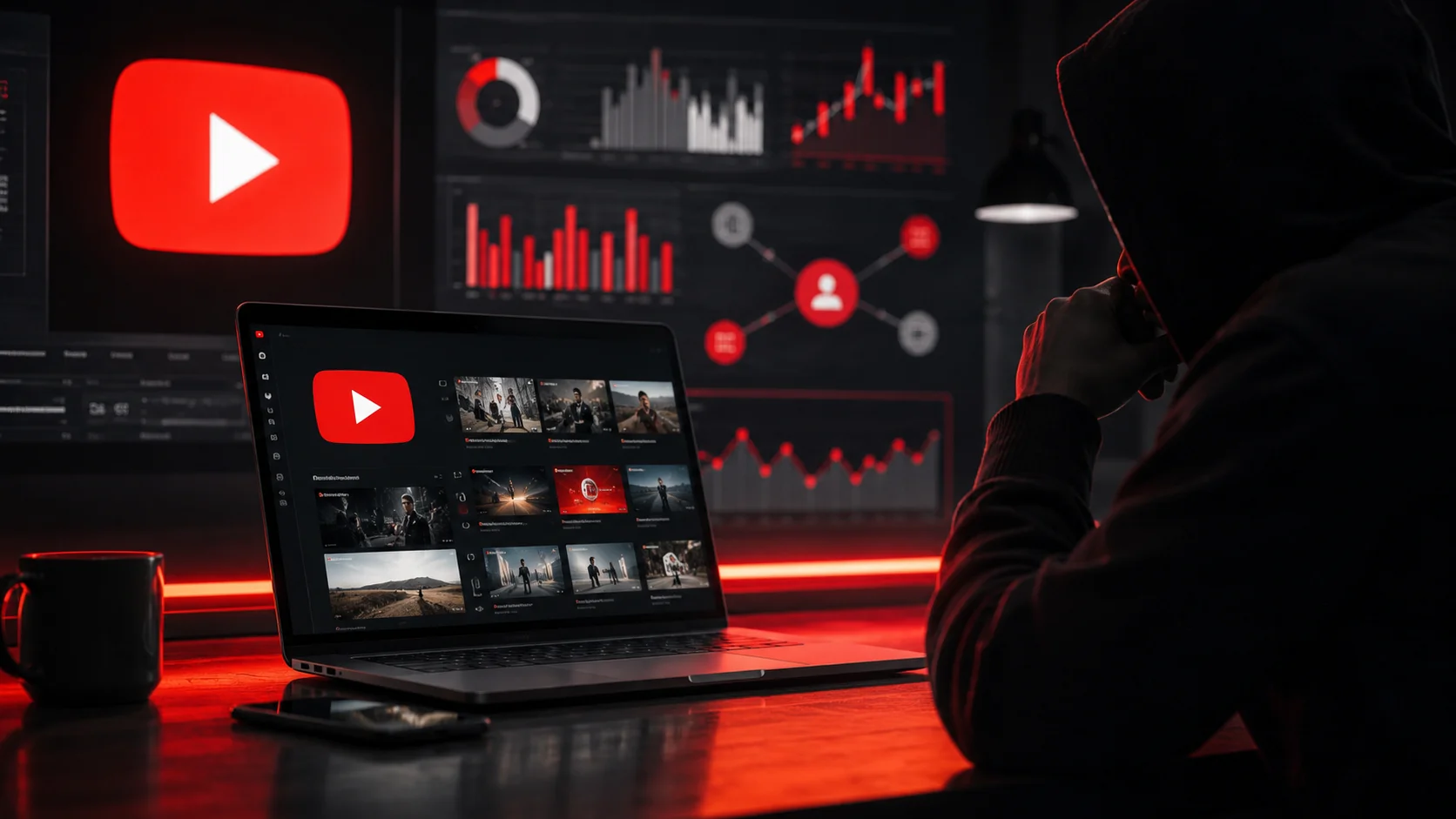 Rappresentazione grafica della trasparenza algoritmica e del Digital Services Act applicato a YouTube