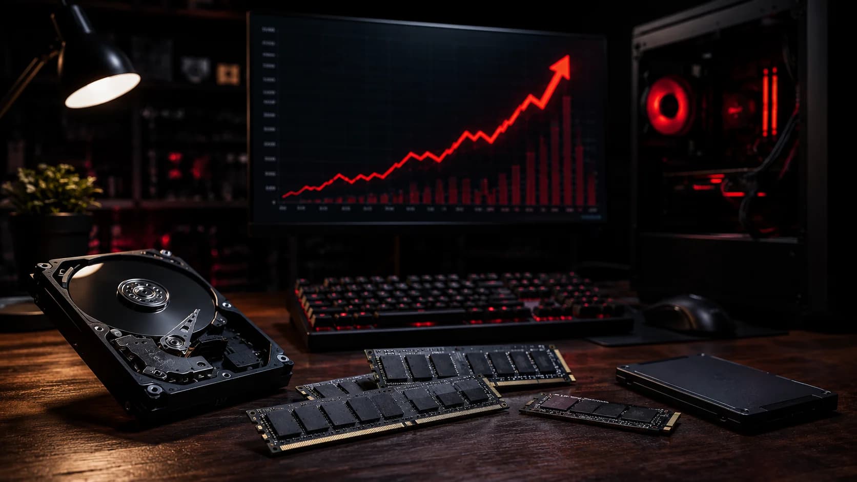 Chip di memoria DRAM e NAND Flash collegati alla crescita della domanda dei data center per l'intelligenza artificiale