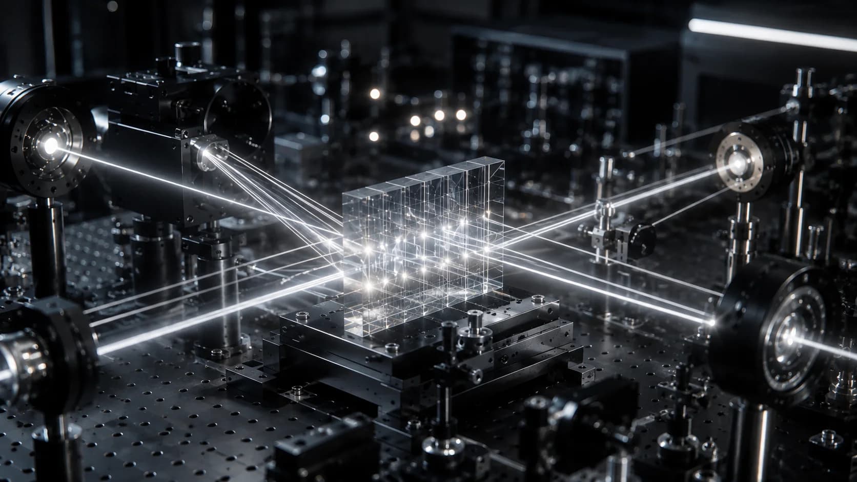 Chip fotonico per l'accelerazione dell'intelligenza artificiale basato sulla luce
