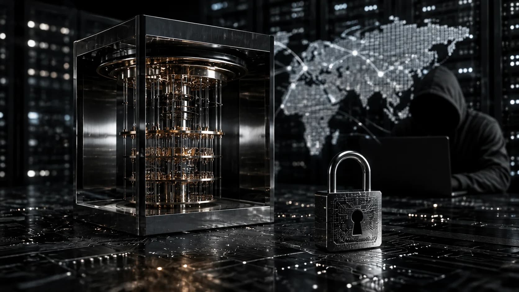 Rappresentazione degli standard di crittografia post quantum e della transizione della sicurezza informatica