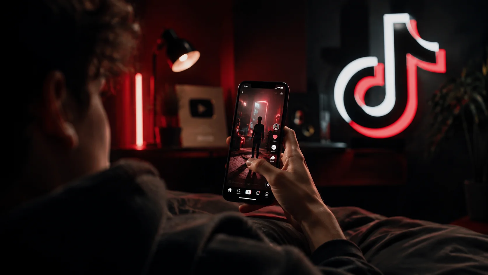 Rappresentazione dei segnali di ranking usati dall'algoritmo di TikTok, tempo di visualizzazione, salvataggi e condivisioni