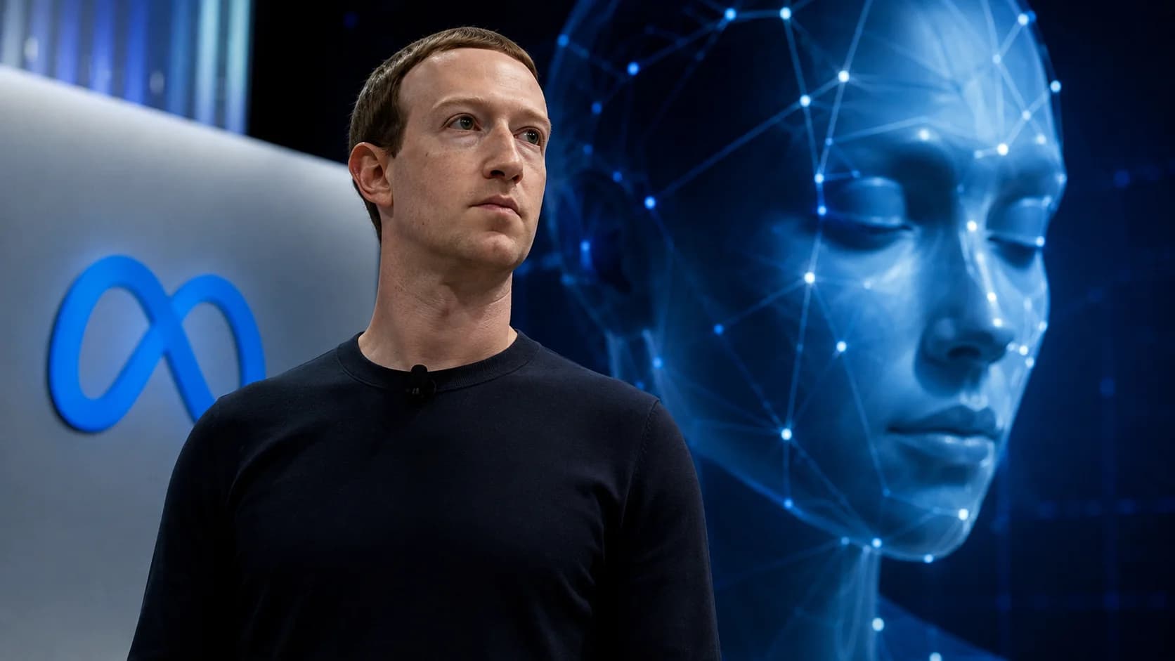 Rappresentazione simbolica del concetto di superintelligenza personale descritto nel manifesto di Zuckerberg